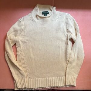 J Crew “Always” roll neck sweater size M